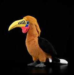 Rufous Necked Bird Stuffed Plush Toy