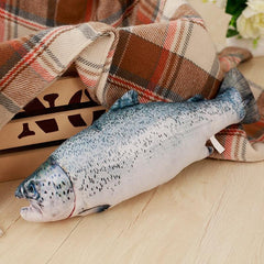 Salmon Soft Stuffed Plush Pillow Toy