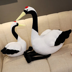 Soft Stuffed Long - Necked Bird Plush Toy