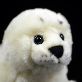 White Soft Stuffed Seal Pup Plush Toy