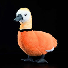 Orange-Brown Bird Soft Stuffed Plush Toy