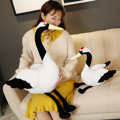 Soft Stuffed Long - Necked Bird Plush Toy