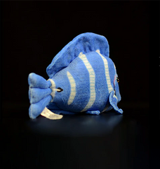Atlantic Blue Tang Fish Soft Stuffed Plush Toy