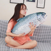 Salmon Soft Stuffed Plush Pillow Toy