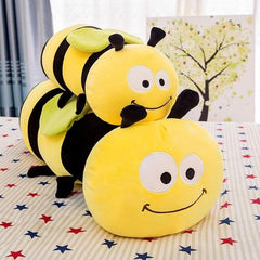 Soft Stuffed Bumblebee Plush Pillow Toy