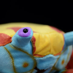 Red and Yellow Soft Stuffed Crab Plush Toy