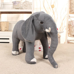Large African Elephant Stuffed Plush Toy