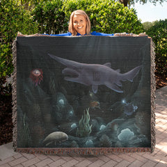 Midnight Ocean Gathering Blanket