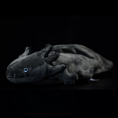 Black Axolotl Soft Stuffed Toy