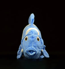 Atlantic Blue Tang Fish Soft Stuffed Plush Toy