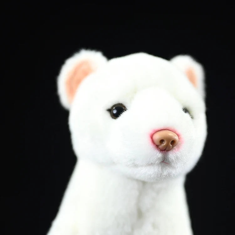 White Soft Stuffed Plush Animal Toy