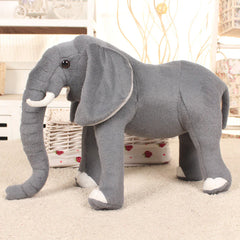 Large African Elephant Stuffed Plush Toy