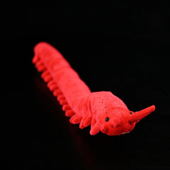 Soft Stuffed Velvet-like Worm Plush Toy