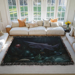 Midnight Ocean Gathering Blanket