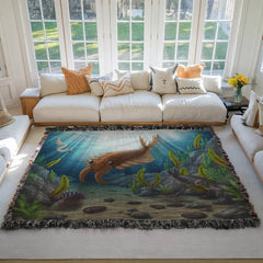 Prehistoric Tidal Pool Gathering Blanket