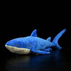 Blue Soft Stuffed Shark Plush Toy