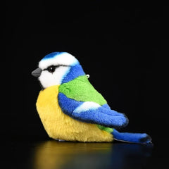 Blue and Yellow Bird Stuffed Plush Toy