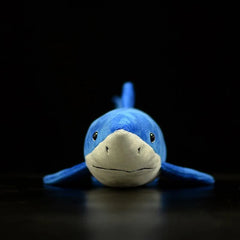 Blue Soft Stuffed Shark Plush Toy