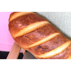 Large Bread-Shaped Soft Plush Cushion Pillow Toy