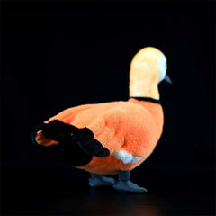 Orange-Brown Bird Soft Stuffed Plush Toy