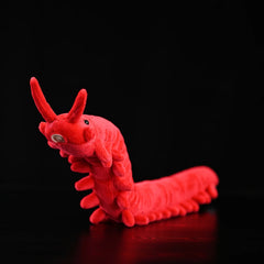 Soft Stuffed Velvet-like Worm Plush Toy